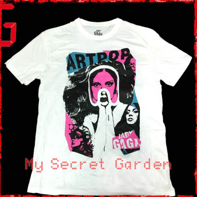 Lady Gaga - Artpop Collage Official T Shirt ( Men M, L ) ***READY TO SHIP from Hong Kong***